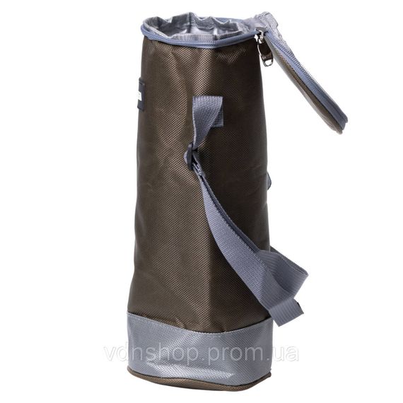 Термосумка для бутылки 1.5 (л) сумка холодильник для напитков термосумка для пива Зеленый HP-14-18 | Зображення 3