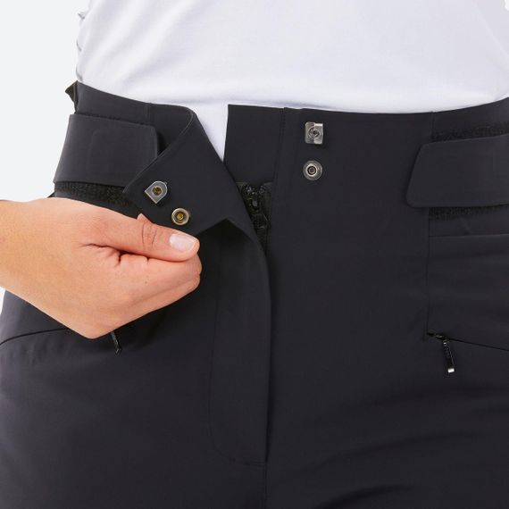 Штани лижні жіночі 900 для трасового катання чорні - EU48 UA54 | Зображення 4