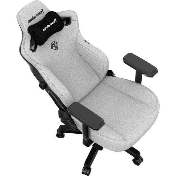 Крісло ігрове Anda Seat Kaiser 3 Fabric Size XL Grey (AD12YDC-XL-01-G-PV/F) | Зображення 7