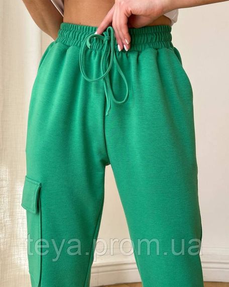 Спортивні штани колір зелений розмір XXL FI_006932 | Зображення 3