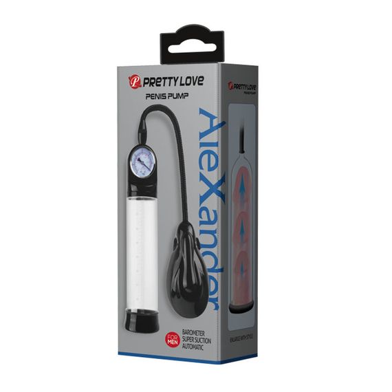 Помпа для пениса c барометром Pretty Love Alexander автоматическая, 29 х 7 см sexstyle | Зображення 7