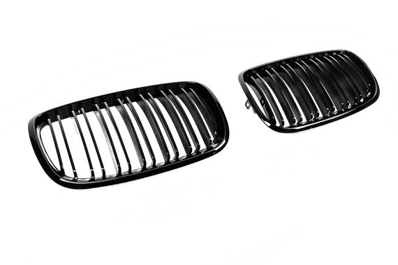 Ноздри M-Look V2 (Черный Глянец) для BMW X6 E-71 2008-2014 гг | Зображення 2