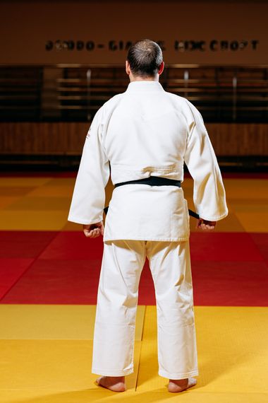 Біле кімоно для хлопців/чоловіків, дзюдо, TM BUDOGI серія ADVANCED, зріст 170 см, щільність 500 гр/м.кв. | Зображення 6