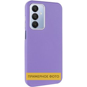 Кожаный чехол Leather Case Metal Buttons для Samsung Galaxy S25 Ultra Light Purple