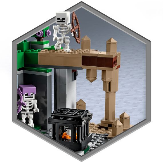 Конструктор LEGO Minecraft Підземелля скелетів 364 деталі (21189) | Зображення 5