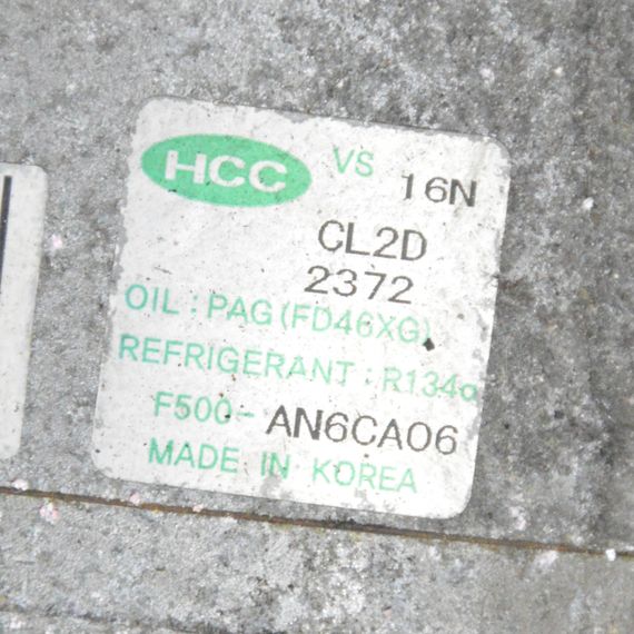 Компресор кондиціонера 1.6 CRDI Hyundai i30 2007-2012 Компресор кондиціонера Хюндай ай30 F500AN6CA06 | Зображення 4