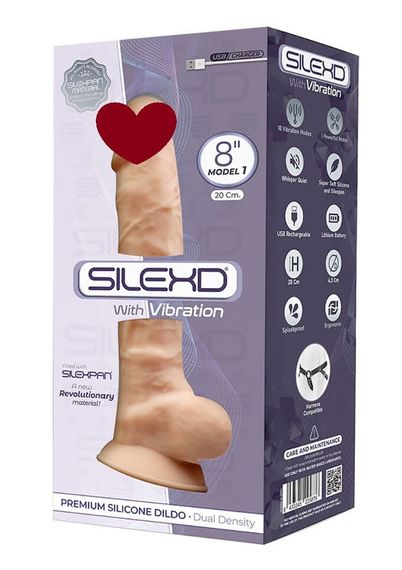 Вібратор Тілесна Гнучкість (20 см) Sex Aura