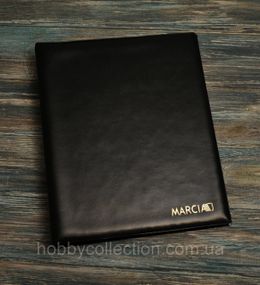 Папка-альбом 230*278*45 MARCIA для листів Optima - чорний