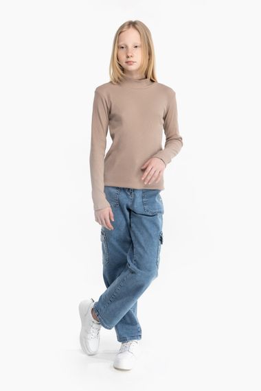 Водолазки однотонні Deniz 102 146 см Бежевий (2000989726838D) shop (2000989726838) | Зображення 3