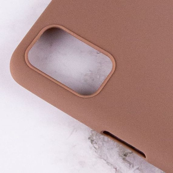 Силиконовый чехол Candy для Oppo A54s Коричневый | Зображення 3