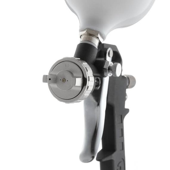 Фарбопульт пневматичний HP, форсунка 1.5 мм, верхній пластиковий бачок 600 мл, 3 регулювання, 5bar INTERTOOL1 | Зображення 1