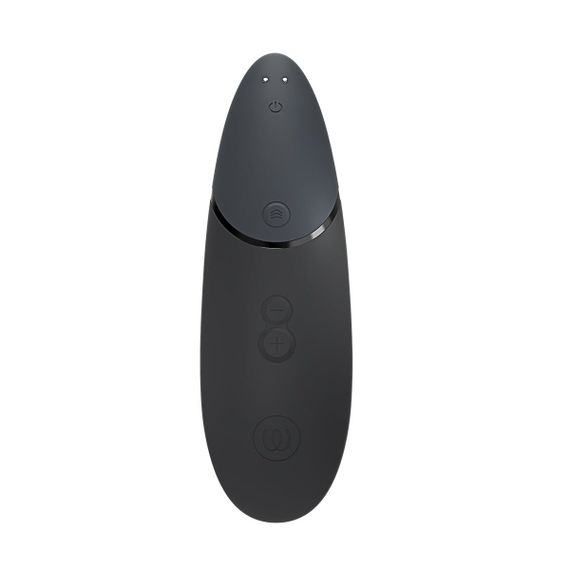 Вакуумний кліторальний стимулятор Womanizer Next Black, 3D Pleasure Air, 14 рівнів інтенсивності | Зображення 2