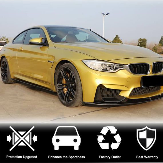 Накладки на пороги V5 (для F82/F83, Карбон) для BMW 4 серия F-32 2012-2020 гг | Зображення 1