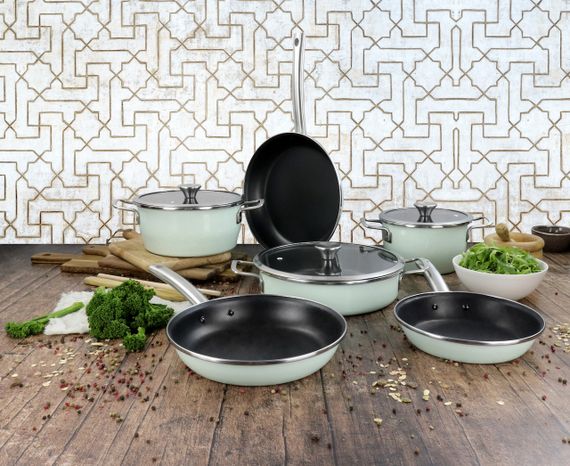 Каструля Vitrinor Nordic 1114812, 5.5 л, 28 см, сталева емальована з кришкою, для всіх типів плит | Зображення 3