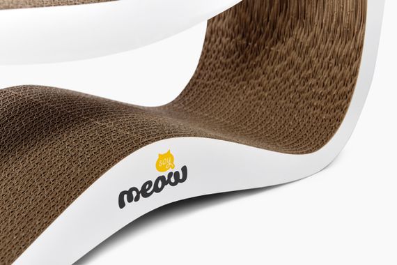 Кігтеточка картонна Say Meow Grace, 67 см х 27 см х 24 см | Зображення 5