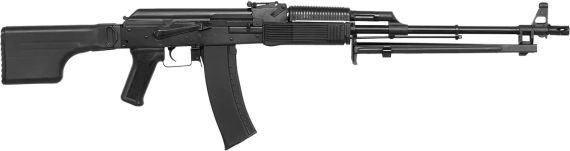 Гвинтівка страйкбольна LCT RPKS74MN РПК-74М Polymer Black 6 мм | Зображення 1