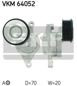 Роликовий модуль натягувача ременя MAZDA 3 (BM) 1.6 (вир-во SKF) SKF VKM64052 на MAZDA DEMIO (DE)