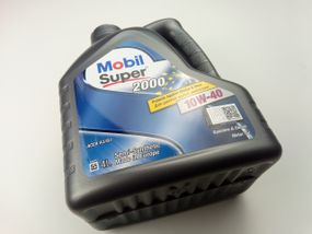 Олива моторна 10W-40 напівсинтетична MOBIL Super 2000 X1 4 л. (152050)