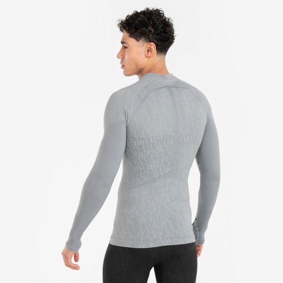 Термофутболка з довгими рукавами Keepdry для дорослих сіра - 2XL. | Зображення 3