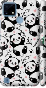 Чохол на Realme C21 Панди "4318m-2321-2448"