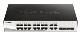 Коммутатор D-Link DGS-1210-20/F 16xGE, 4xSFP, WebSmart (DGS-1210-20)