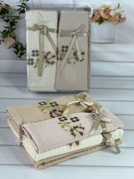 Набір рушників Suvari  85204 Туреччина 40x60  Вафельний