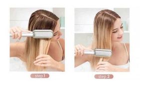 Різня-випрямляч Hair Straightener HQT-909 B з турмаліновим покриттям Білий