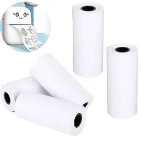 Бумага для мини термопринтера белая 5шт