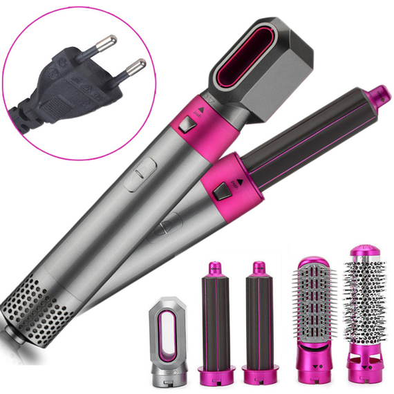 Стайлер 5в1 Hot Air Styler для разных типов волос с функциями придания объема, выпрямления | Зображення 4