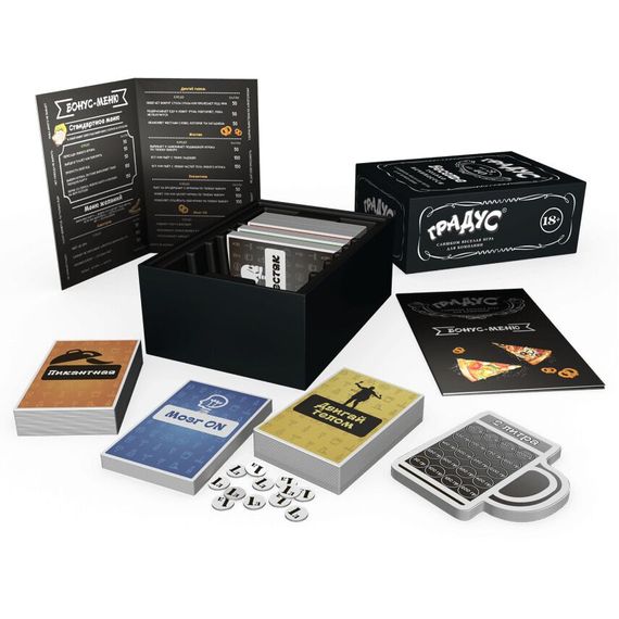 Застільна гра для компанії «Градус» (RU) | Зображення 1