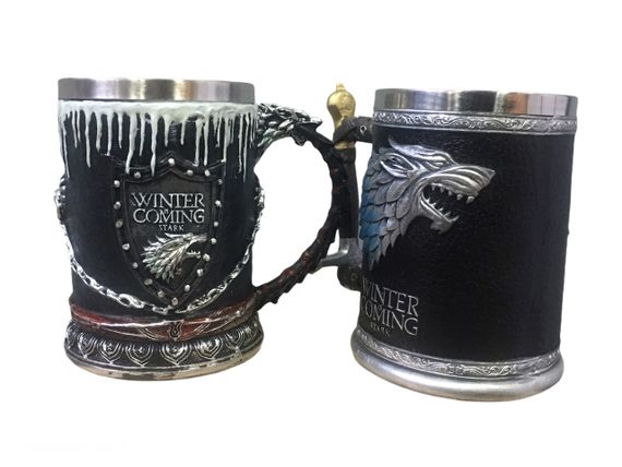 Подарунковий Набір Гуртка Келих Гра Престолів Game Of Thrones Winter Is Coming Stark | Зображення 1