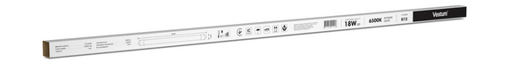 Світлодіодна лампа Vestum T8 1200мм 18W 1600Лм 6500K 175-250V G13 1-VS-4002 | Зображення 1