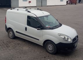 Поперечены на рейлінги без ключа (2 шт) Чорний для Fiat Doblo III 2010-2022 рр