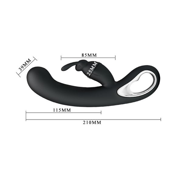 Вібратор - Pretty Love Webb Vibrator Black Sex Aura | Зображення 4