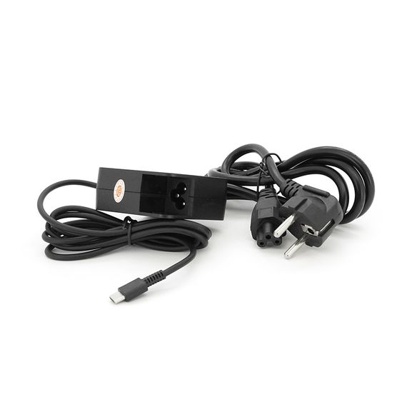 БП MERLION для ноутбука HP 45W шт. Type-C,довж. 0.9м + кабель питания
