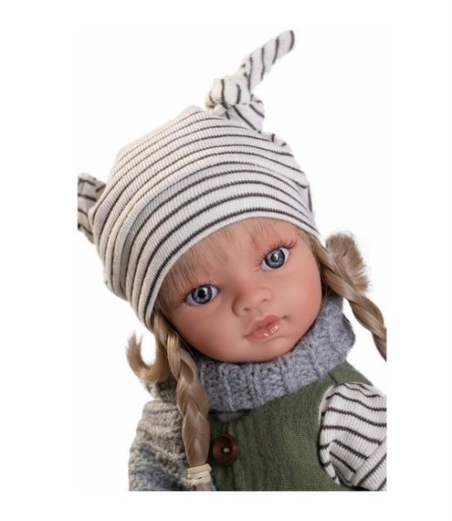 Испанская Кукла Antonio Juan Коллекционная Виниловая Девочка Блондинка со Светлыми Волосами Эмили 33 см | Зображення 1