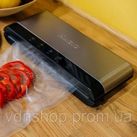 Сенсорний вакууматор Magio MG-385 автоматичний та ручний режим, вологе та сухе UA-37 | Зображення 1