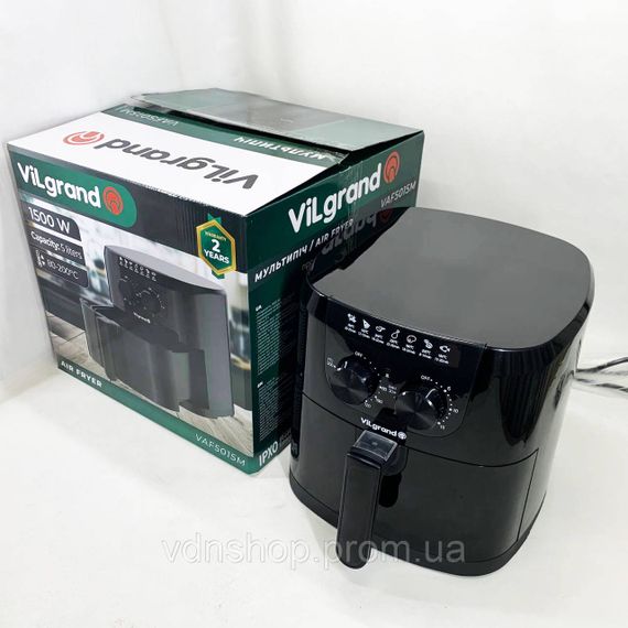 Фритюрниці електрична ViLgrand, Фритюрниця професійна, Повітряна фритюрниця для закусок без масла KQ-98 | Зображення 8