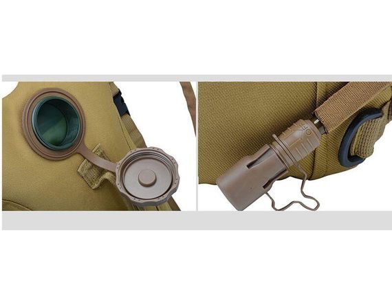 Питна система (гідратор тактичний) Smartex Hydration bag Tactical 3 ST-018 army green | Зображення 5