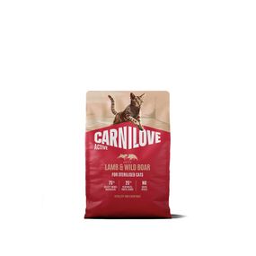 Корм сухий Carnilove Active Lamb & Wild Boar Sterilised для стерилізованих котів ягня і дикий кабан 2 кг