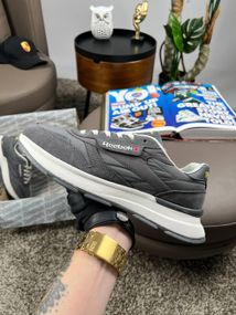 Чоловічі кросівки R3eebok Classic Grey White Yellow , В'єтнам A4230 42 26.5