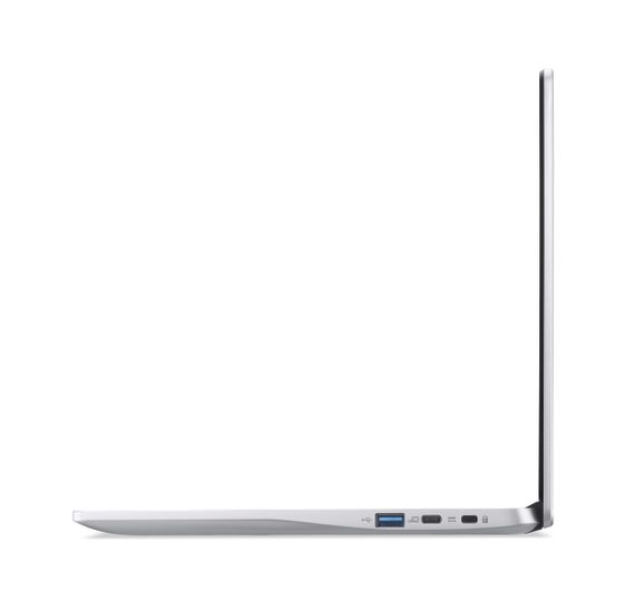 Ноутбук Acer Chromebook CB314-3HT 14' FHD IPS Touch, Intel P N6000, 8GB, F128GB, UMA, ChromeOS, сріблястий (NX.KB5EU.001) | Зображення 5