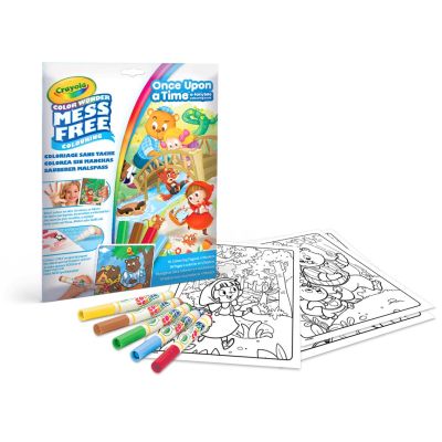 Набор для творчества Crayola Раскраска Color Wonder Любимые сказки 18 страниц (75-2816) | Зображення 1