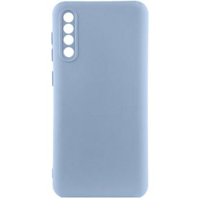 Чохол TPU GETMAN Liquid Silk Full Camera для Samsung Galaxy A50 (A505F) / A50s / A30s Блакитний / Lilac Blue