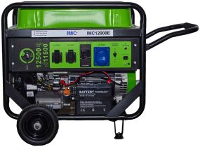 Генератор однофазний бензиновий IMC 12 KVA/9.6 кВт