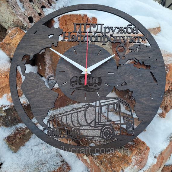 Настінний годинник з логотипом компанії Корпоративний подарунок тематичний брендований годинник | Зображення 3