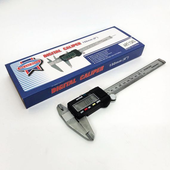 Электронный цифровой Штангенциркуль Digital Caliper 0-150 мм с LCD дисплеем в кейсе NA-163 микрометр