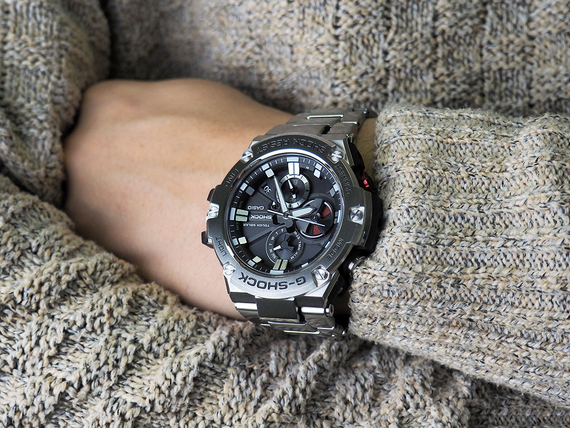 Наручные мужские часы Casio G-Shock GST-B100-1AER с полимерным ремешком (модуль 5513) | Зображення 7