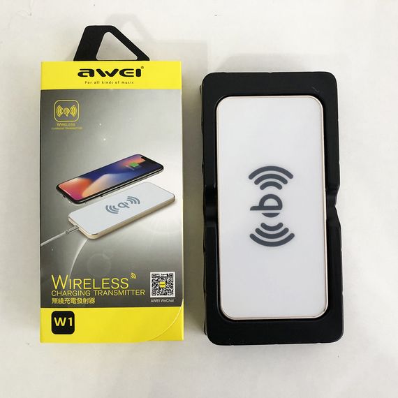 Беспроводное зарядное устройство AWEI W1 Wireless Charger. Цвет: белый | Зображення 7