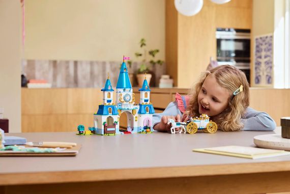 Конструктор LEGO Disney Princess Замок Попелюшки й карета 43275 | Зображення 8